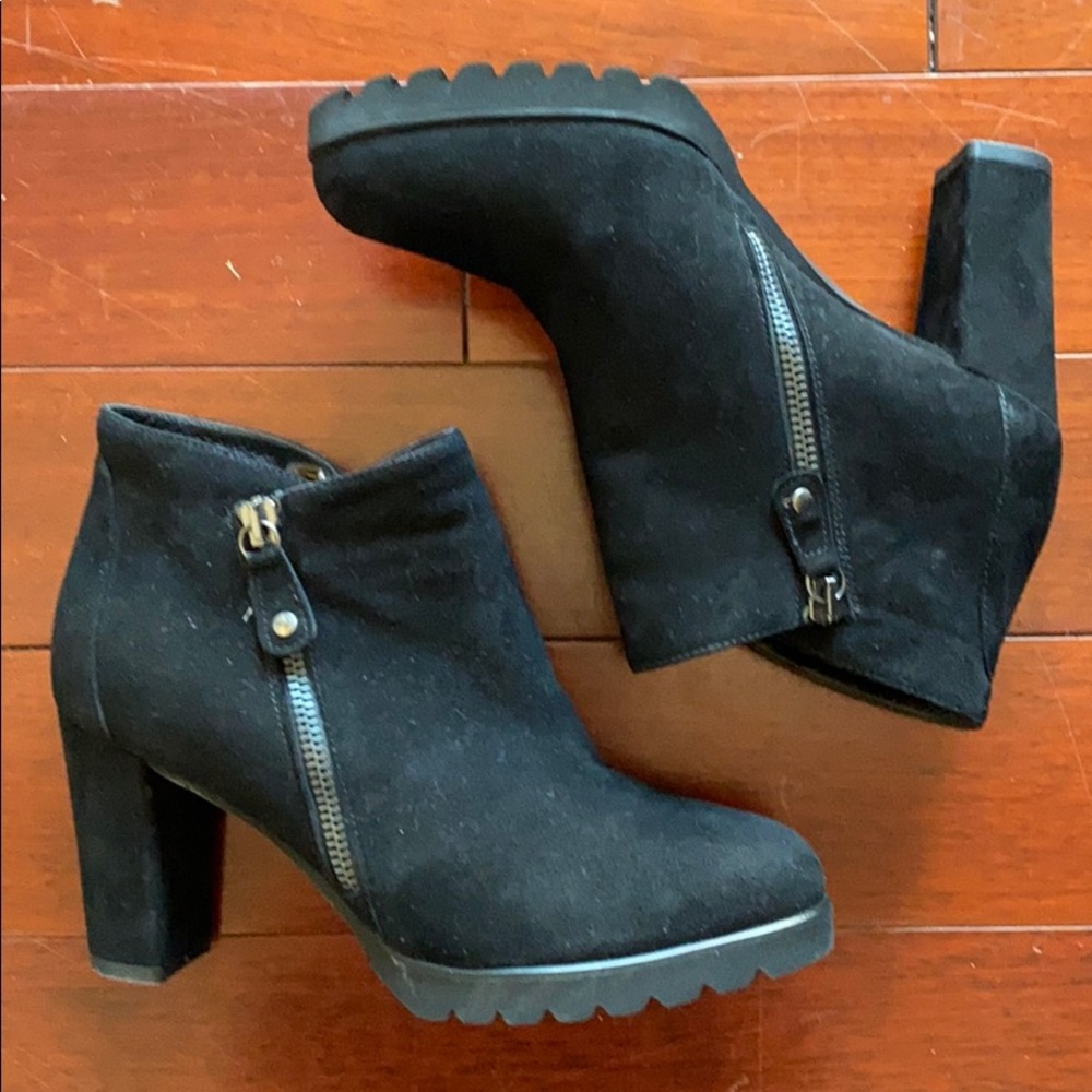 Black ankle boots size 6